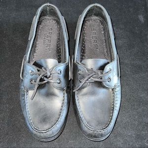 Mens Authentic Original Sperry Boat Shoe - Black